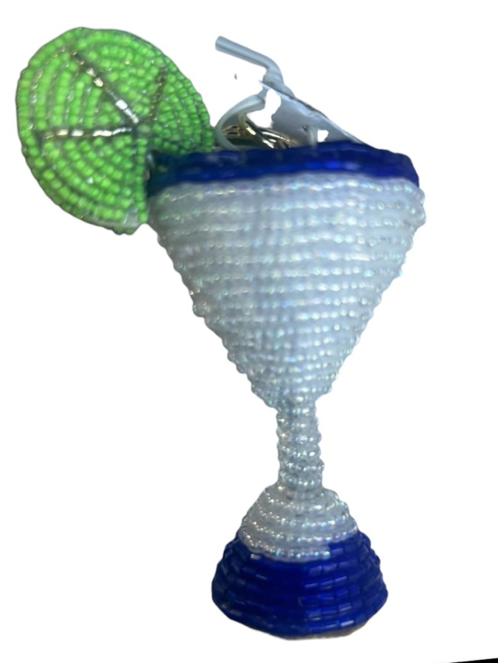 Haute Hippie beaded margarita cocktail bag charm - Picture 7 of 8